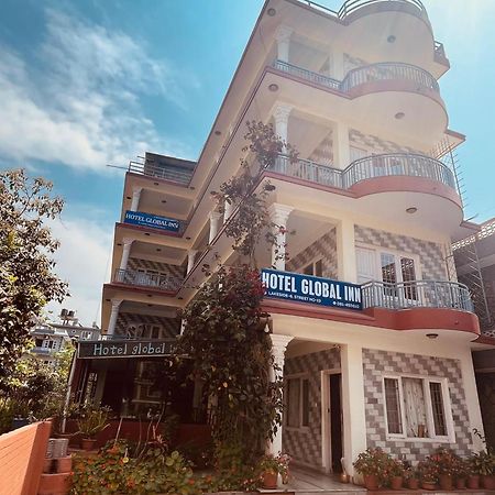 Hotel Global Inn Pokhara Exterior foto